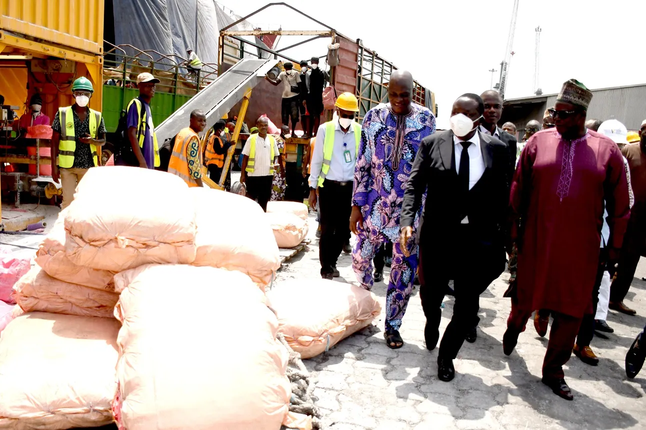 45 mille tonnes d’engrais réceptionnées pour favoriser une meilleure productivité  tout en facilitant la tâche aux producteurs