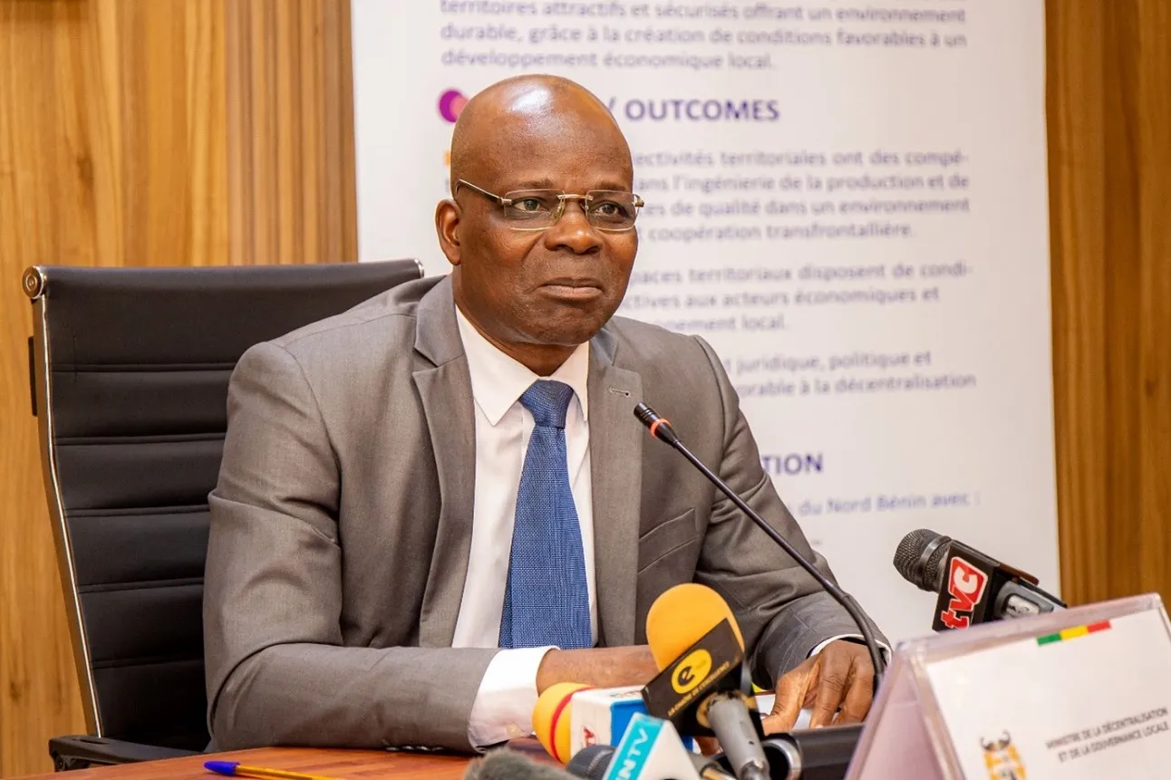 Le ministre de la Décentralisation et de la Gouvernance locale et