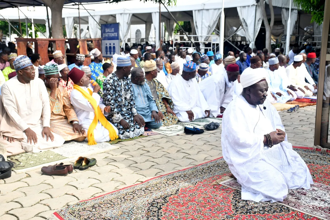 Les fidèles musulmans d’Akpakpa en action de grâce