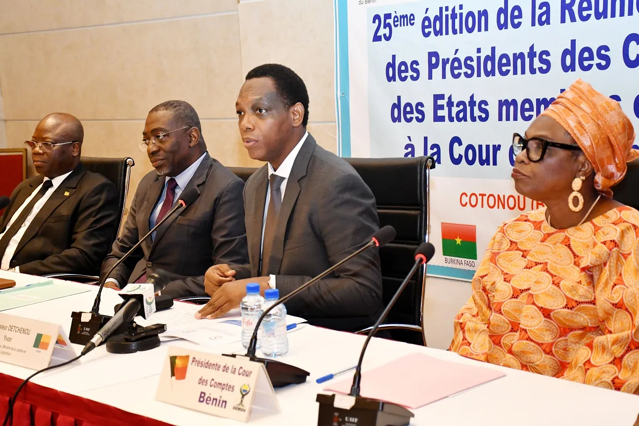 Le président à l’ouverture des travaux