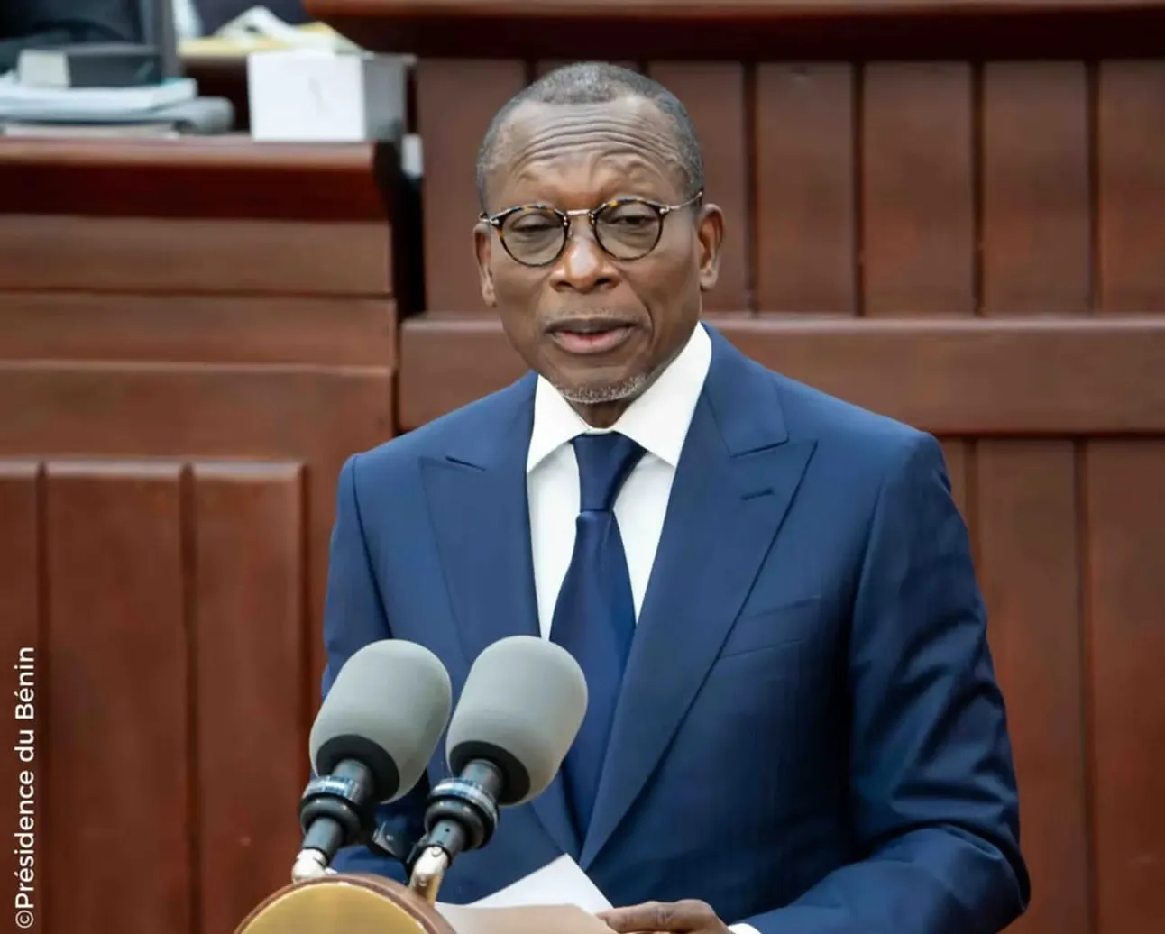 Patrice Talon, président de la République du Bénin