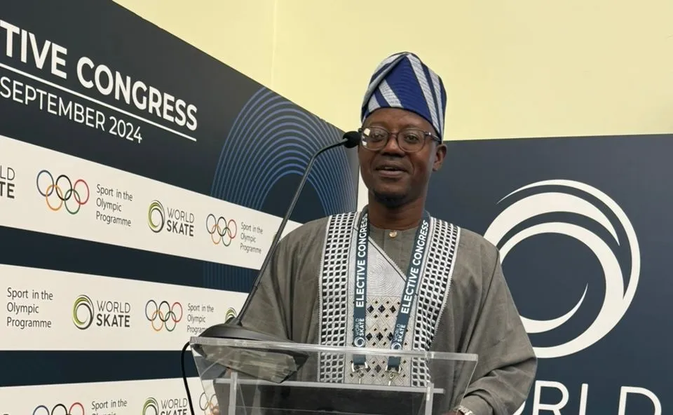Marius Tchibozo, président de la Fédération la béninoise  de Roller Sports