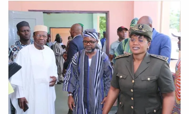 Lydie Déré Chabi Nah et Conrad Gbaguidi