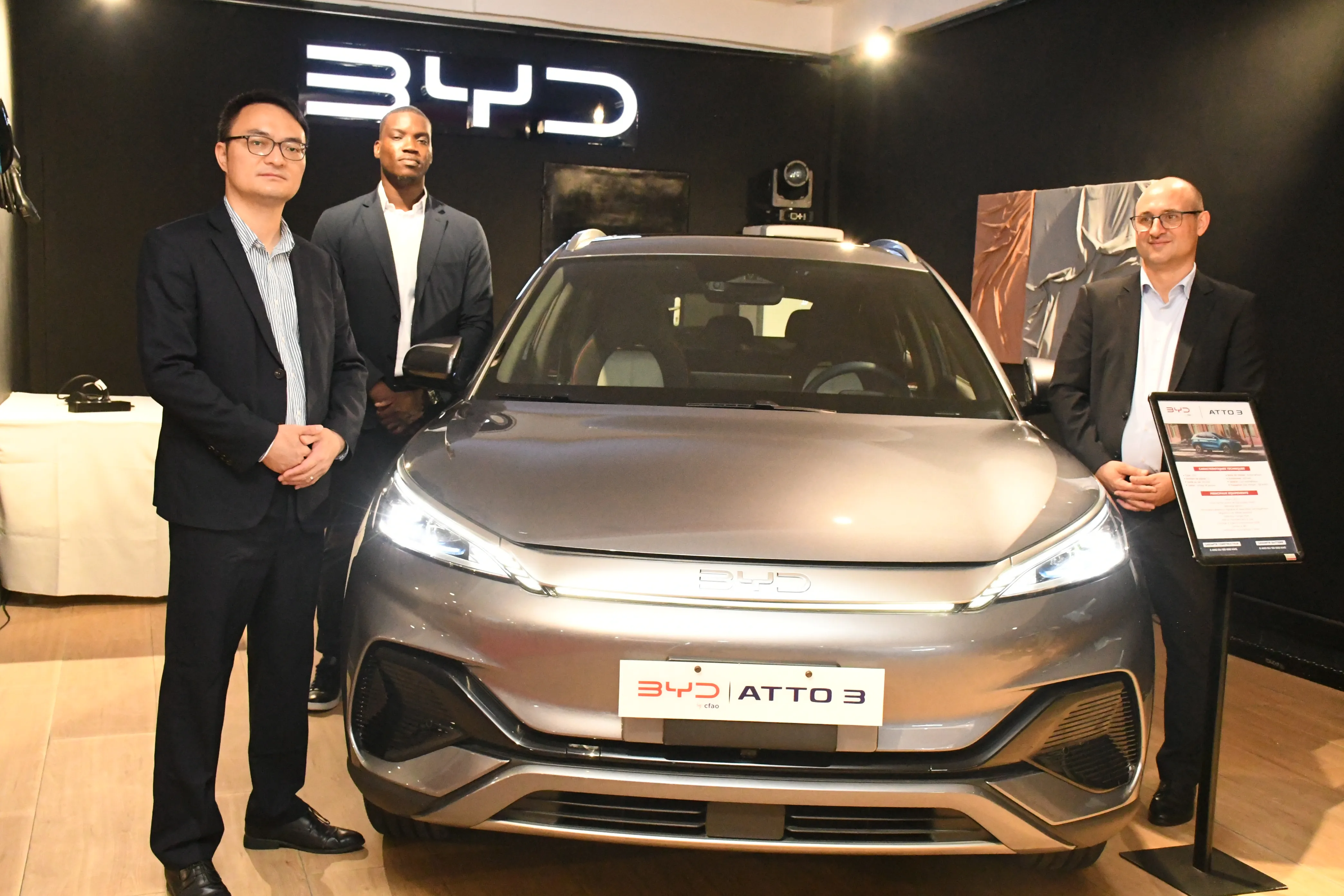 Design moderne, conduite silencieuse et zéro émission : CFAO Mobility mise sur deux modèles électriques BYD pour séduire le marché béninois