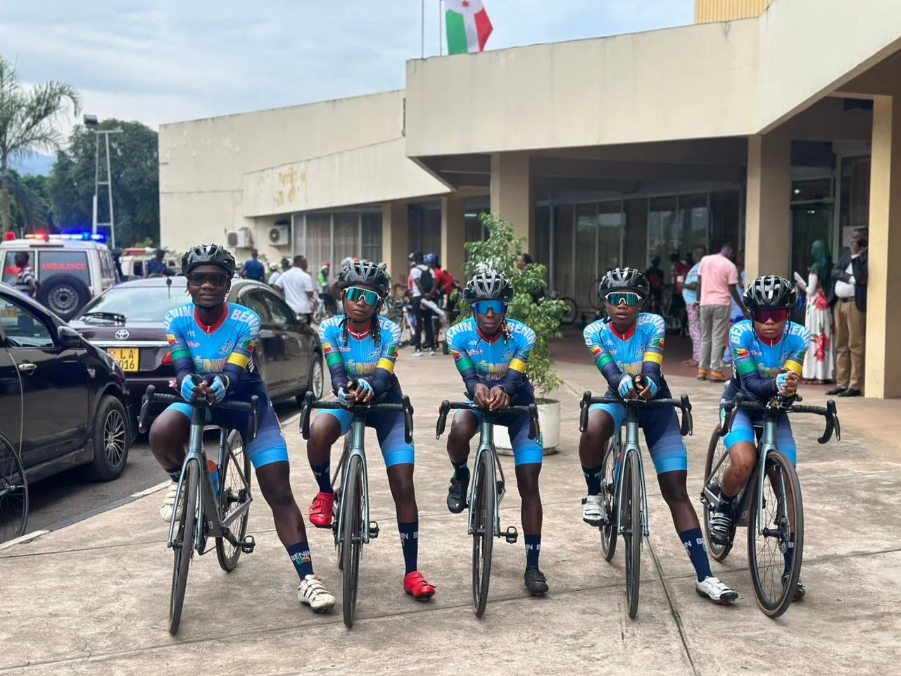 Les cyclistes béninois s’astreignent à un programme rigoureux