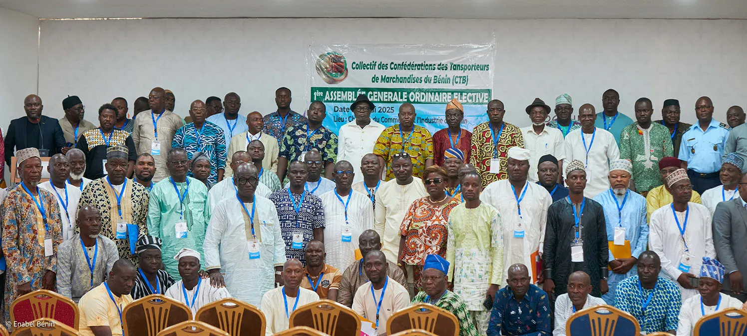 L’acte premier de la réunification de la grande famille des transporteurs au Bénin posé