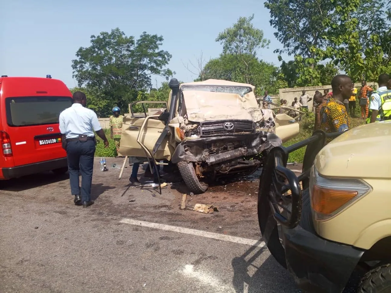 Drame routier dans les Collines