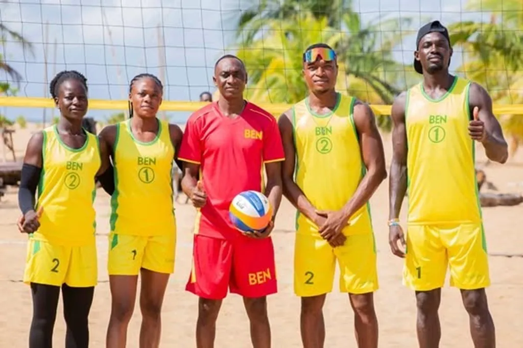 Le sélectionneur béninois Jawal Tabé (milieu) vise le top 10  à la Can de Beach volley