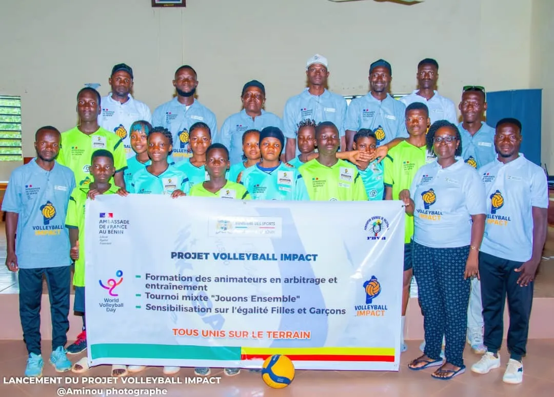 Un projet pour promouvoir l’inclusion sociale, l’engagement civique et le développement personnel des jeunes à travers le volleyball