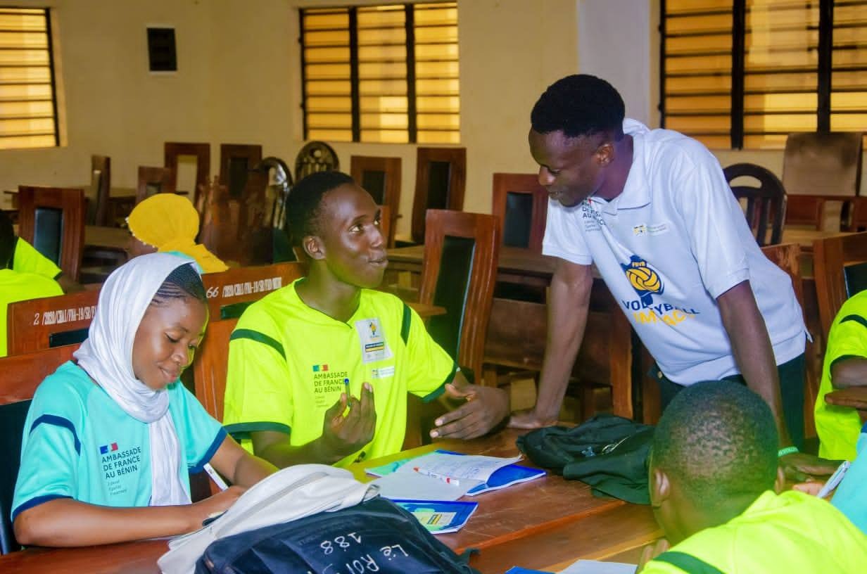session de formation de « Volley Impact »