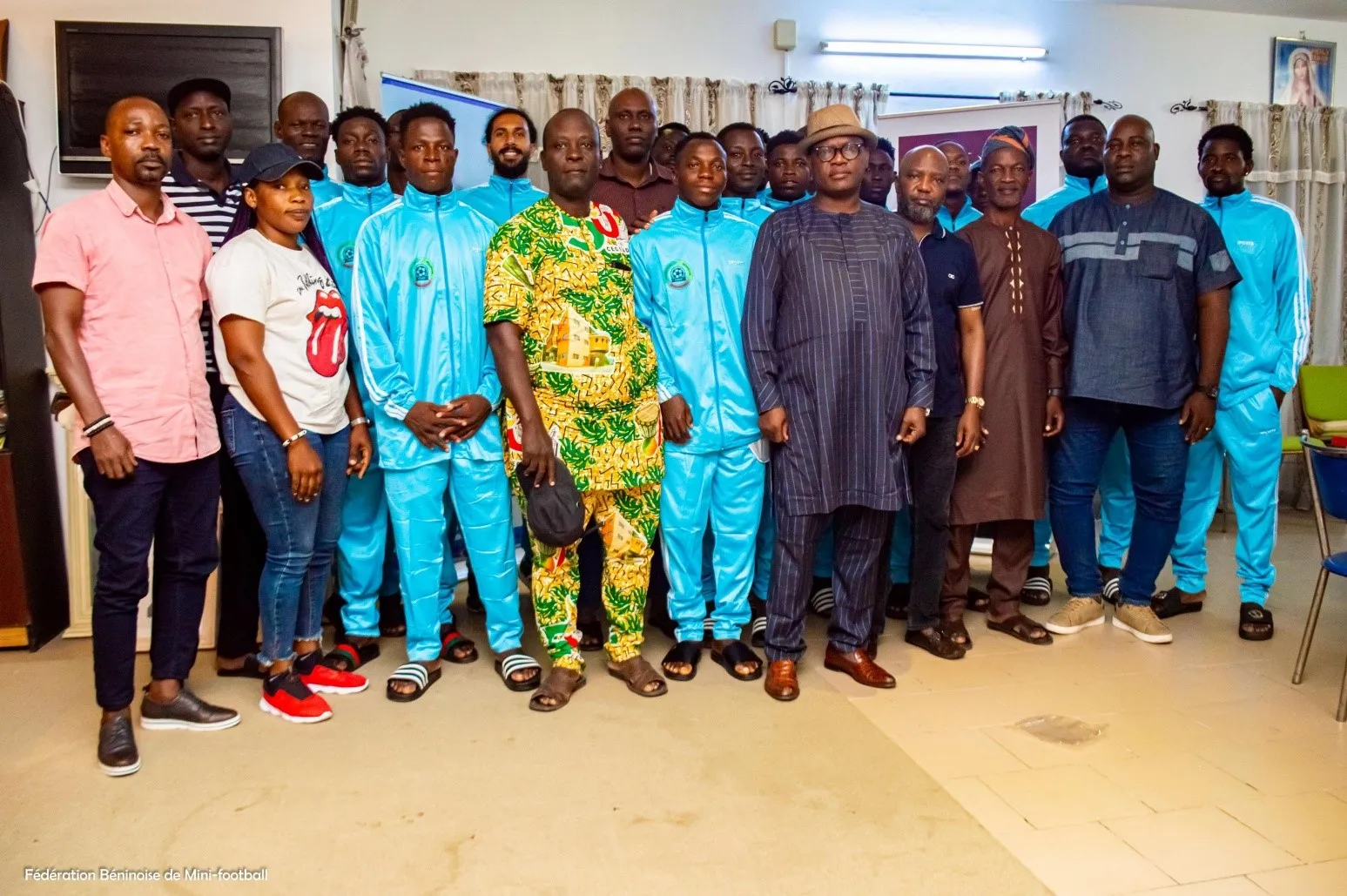 Les Guépards mini-footballeurs du Bénin engagés pour relever le défi