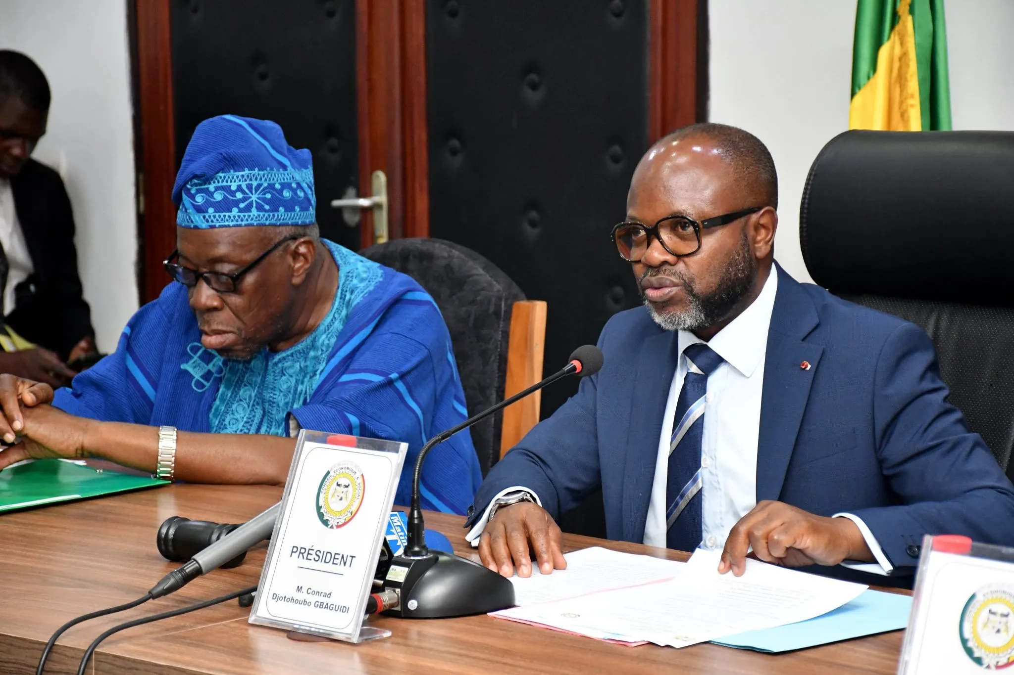 Le président du Ces Conrad Gbaguidi, a dressé un bilan empreint de satisfaction  et de perspectives