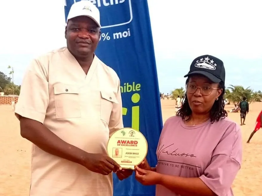La Fbvb honore Brice Adébi pour son action exemplaire