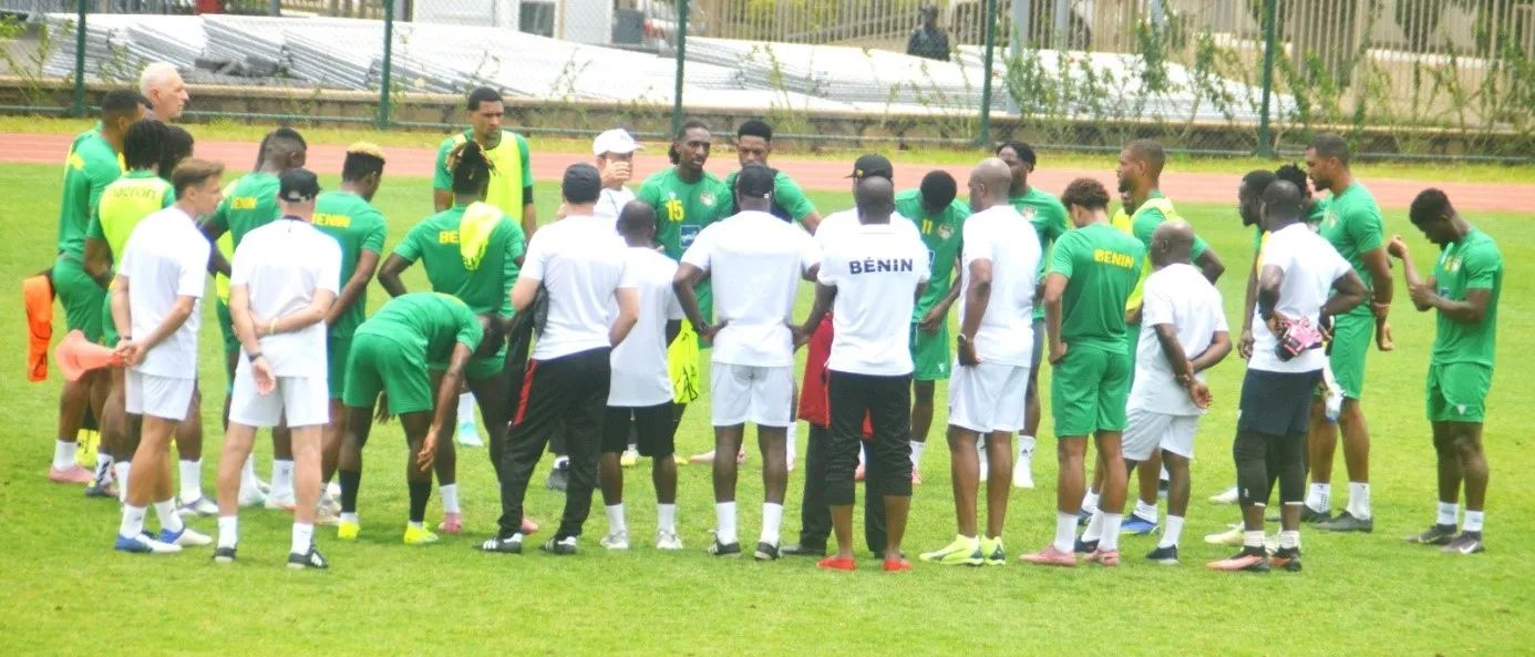 Les Guépards ont fait la traditionnelle reconnaissance de pelouse du Amahoro stadium de Kigali