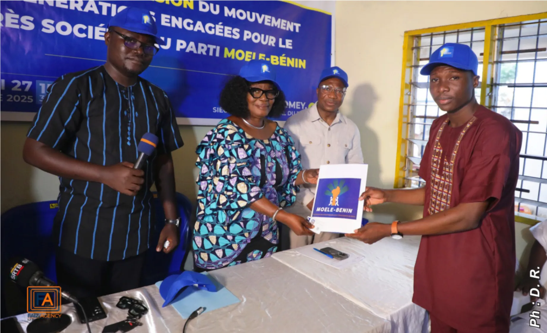 Les nouveaux adhérents ont reçu leurs attributs officiels