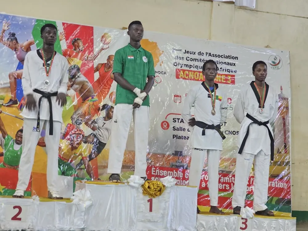 Les Guépards et Amazones font rayonner le taekwondo béninois à Ouagadougou