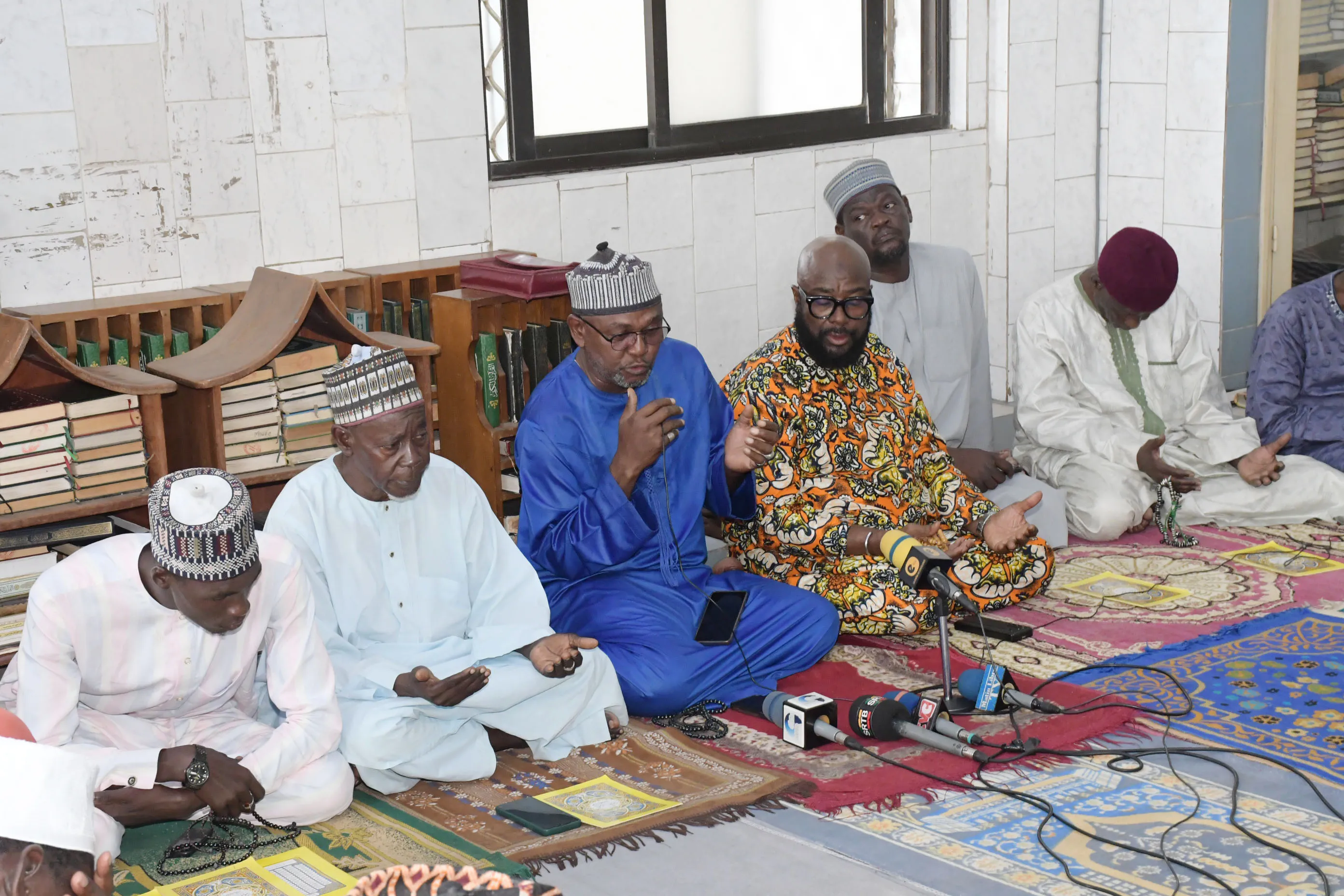 Prière de gratitude et d’unité nationale à la mosquée centrale de Zongo