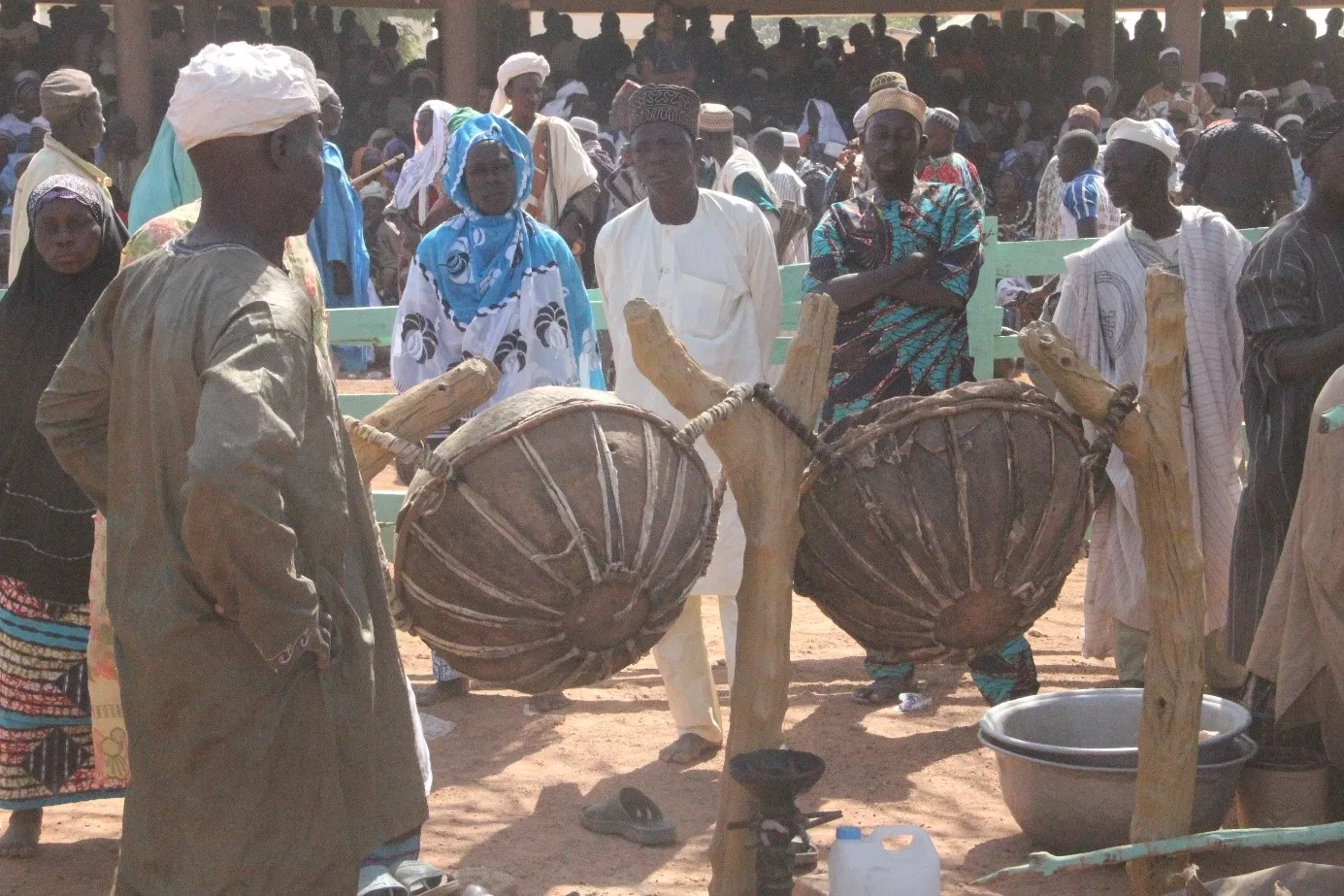 Une des attractions de la Gaani avec la sortie des tambours sacrés