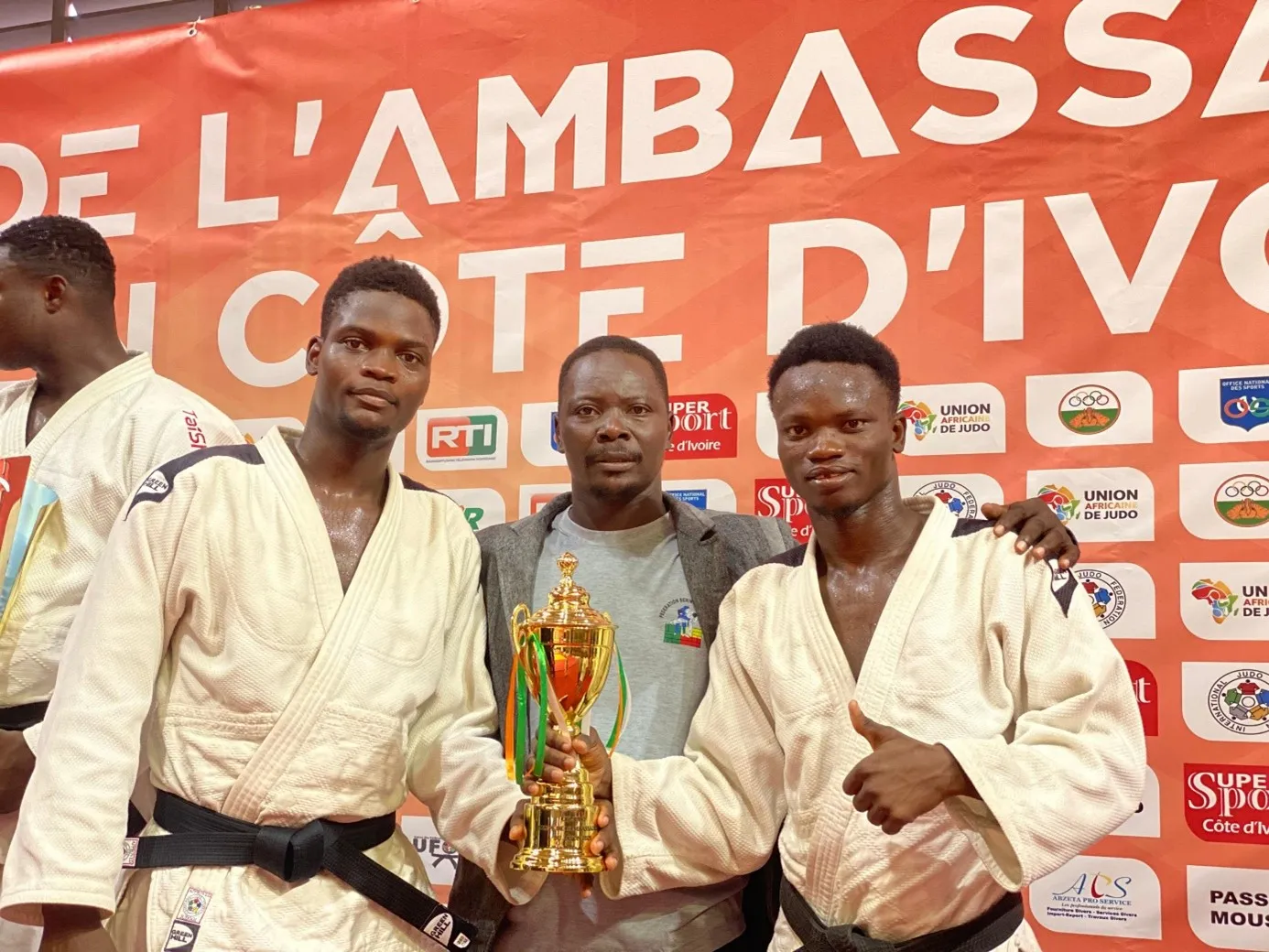 Les judokas béninois ont honoré les couleurs  nationales à Abidjan